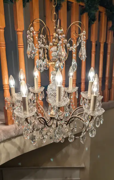 Crystal Schonbek Chandelier, View more