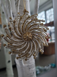 Silver and Gold Vortex Hanging Ornament (see other ads)