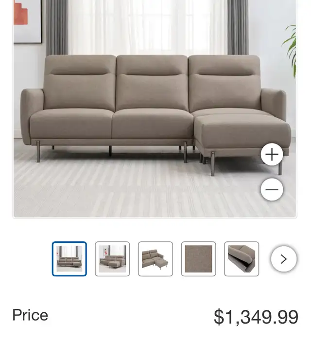 Brand new sectional sofa w ottoman628632798969621212