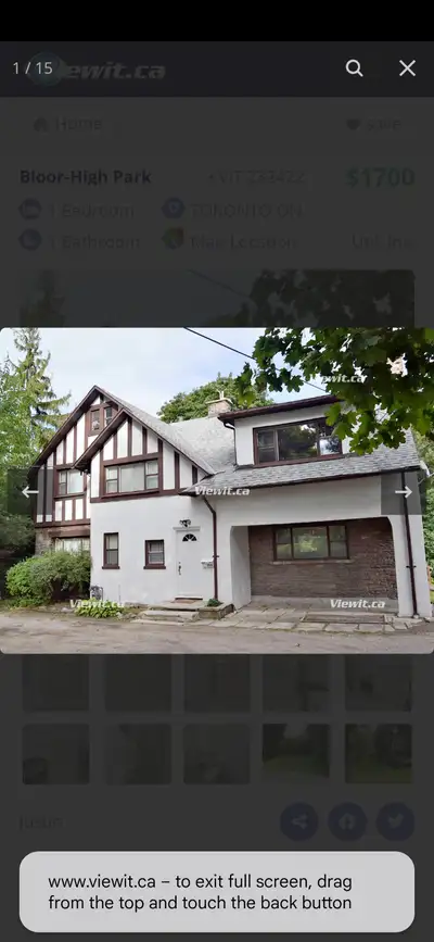 Spacious above ground one bedroom basement apartment with private entrance to a patio and garden. Be...