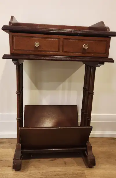 Small Wooden Side Table, View more
