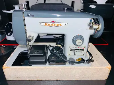 BEAVER-MACHINE À COUDRE/SEWING MACHINE (LIRE/READ) (C031), View more