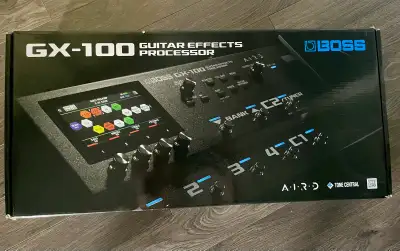 Boss GX-100 Effects Processor with touchscreen , View more