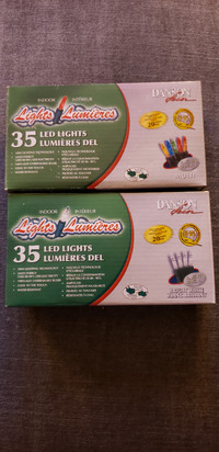 REDUCED  Christmas LED lights - Indoor