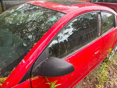 AS IS 2007 Saturn Ion Coupe Runs, just needs boost. Needs tires, windshield, other itmes exhaust bra...