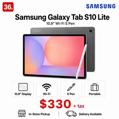 Samsung Galaxy Tab S10 Lite 10.9" Wi-Fi S Pen, View more