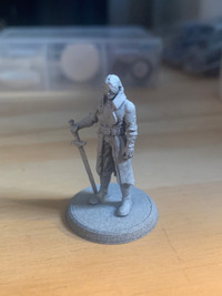 Human Warrior Model for tabletop gaming