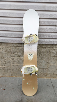 Morrow 148cm Snowboard with Morrow bindings