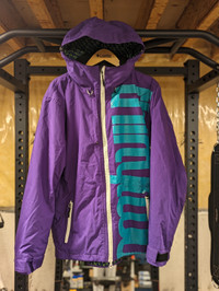 USED - ThirtyTwo Shiloh 2.0 Shell Snowboard Jacket - Purple - Sm