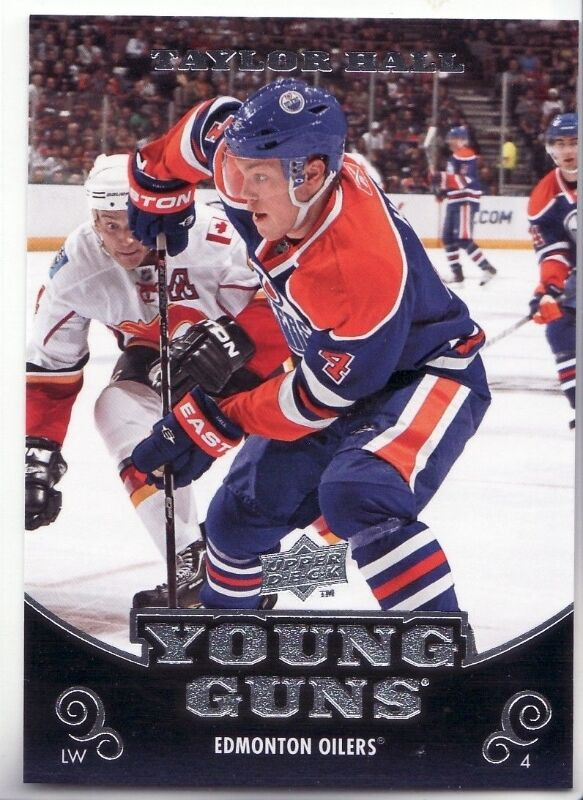 TAYLOR HALL - 10-11 Young Guns ROOKIE -UNGRADED+BGS 9.5,PSA 9,10 in Arts & Collectibles in City of Halifax