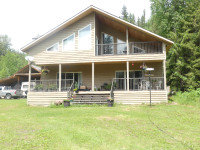 River Front Home In Spectacular Cariboo Mountains. Own It!!
