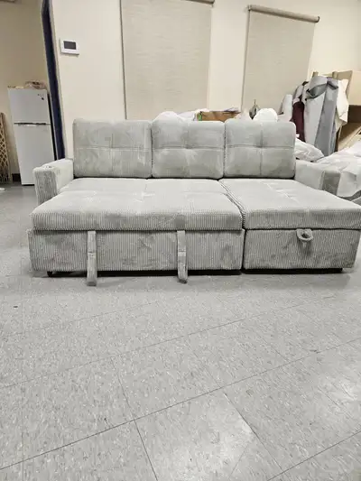 3 Seater Sofa Bed with Storage Now on Sale| DM Now , View more
