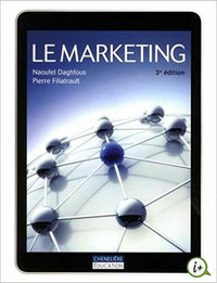Le marketing 3e édition de Naoufel Daghfous, Pierre Filiatrault