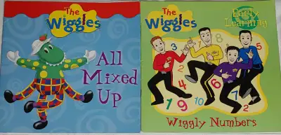 2 The Wiggles Books, Cloth Carry Tote Bag, Pull Back Duck Toy, View more