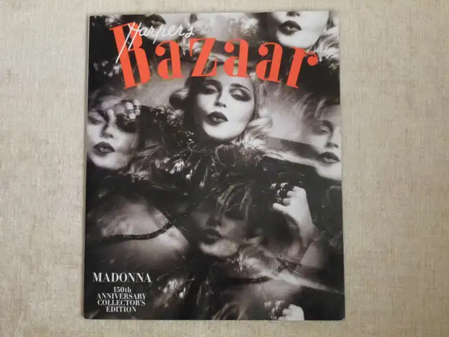 MADONNA-Magazine US Harper's Bazaar 150th Anniv. Collector's in Magazines in Longueuil / South Shore - Image 2