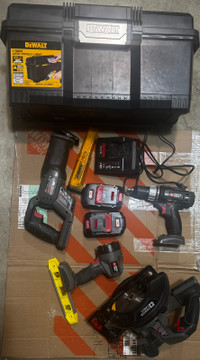 Porter Cable Power tool combo kit