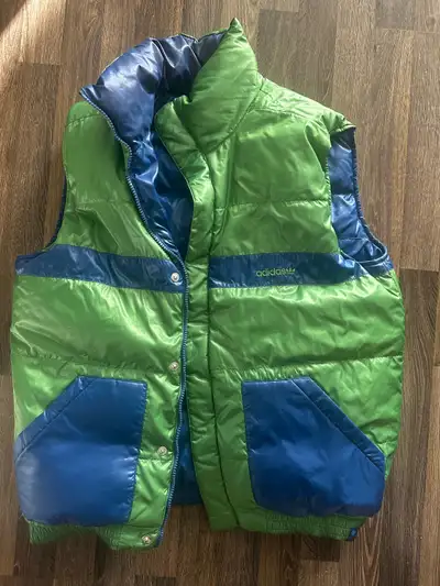 Adidas vintage style vest men’s size m , View more