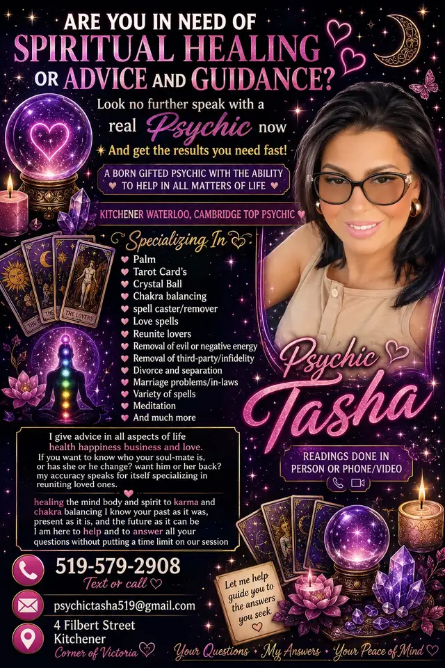  psychic readings by Tasha