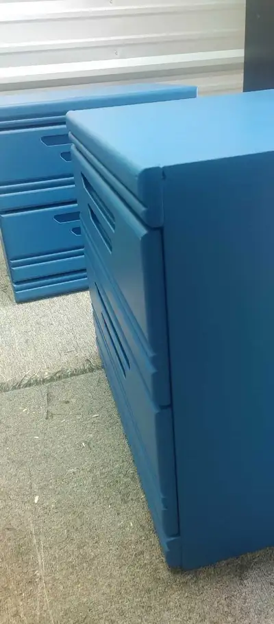 Pair of nighstand blue , View more