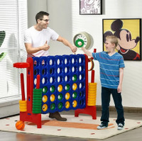Giant Jumbo Connect 4 Game for RENT (Incl. Ball Hoop, Ring Toss)