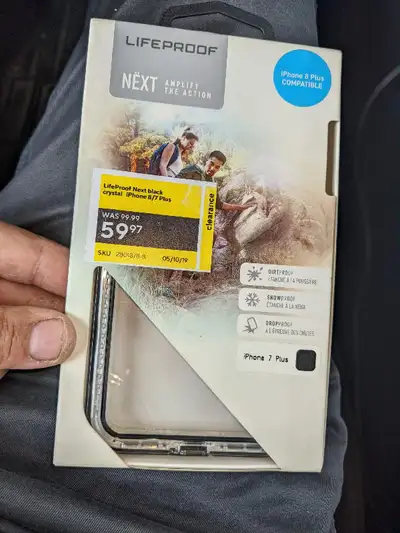 LifeProof Next Snowproof iPhone 7/8 Plus Case Black Crystal, View more