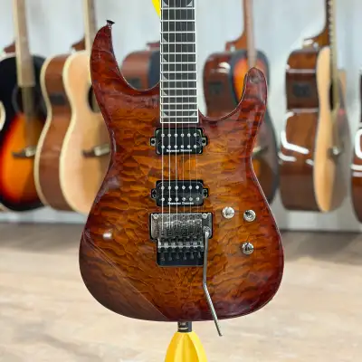 Jackson Pro Series Soloist SL2Q MAH - touche en ébène, Transparent Root Beer. Usagée, 1 299,99$ + Ta...