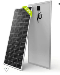 210W 12V Monocrystalline Solar Panel(1 Left)