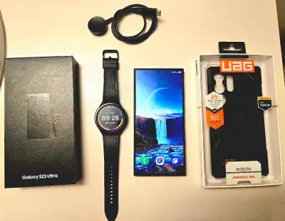 Samsung S23 Ultra/Watch 6 Classic 47mm, UAG, View more