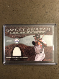 Adam Jones Sweet Swatch Jersey Card