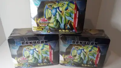 bakugan Legends Gargonoid X Webam Collectible Action Figures Tin, View more
