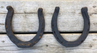 Horseshoes (two) - Vintage cast iron