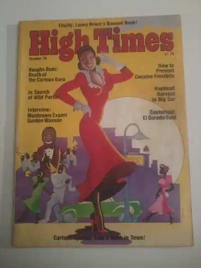 Vintage Issue Of High Time Magazine, View more