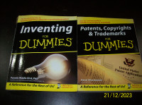 Books for dummies (Inventing) and( Patents)