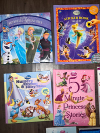 Disney & Princess book lot 