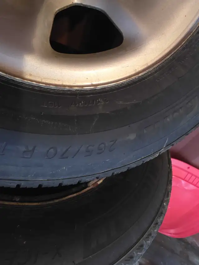 winter tires on rims 265 /70 R17 in Tires & Rims in Bedford - Image 4