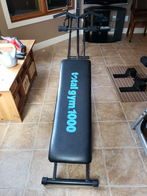 Total gym 1000 bench sale