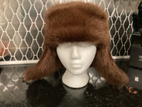 Vintage 1920 Beaver Ear Flap Hat