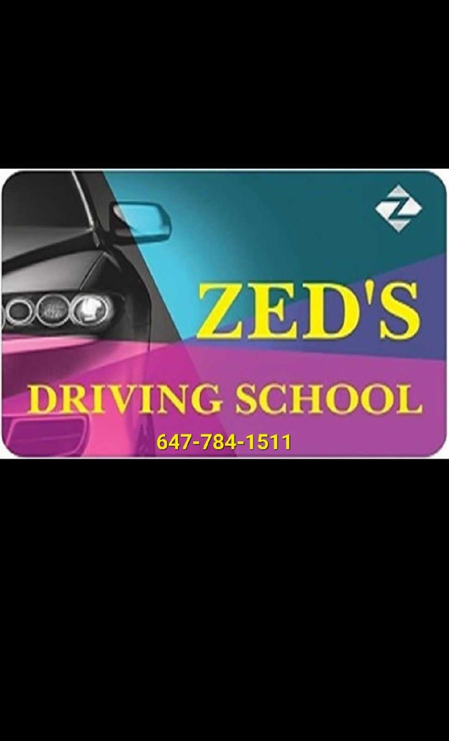 HAVE ANXIETY???....... CALL ZEDS DRIVING SCHOOL, DRIVING LESSONS in Other in Oshawa / Durham Region