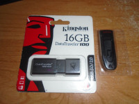 SanDisk Ultra 32GB 3.0 USB + Kingston DataTraveler 100 G3, 16GB