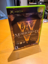 The Elder Scrolls III Morrowind Game of the Year - XBox - Great!