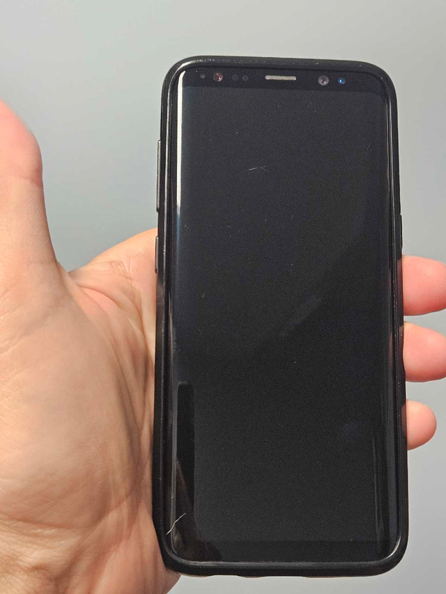 Samsung Galaxy S8 - Black dans Téléphones cellulaires  à Ville de Montréal - Image 4