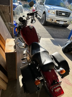 1996 Harley Davidson Sportster Motorcycle - Large gas tank in Street, Cruisers & Choppers in Kamloops - Image 3