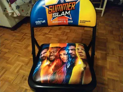 WWE SummerSlam 2019 chair , View more
