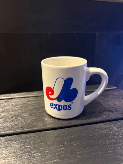 Rare expos memorabilia, double sided mug, 1980s, no chips no cracks no fading, perfect condition, 20...