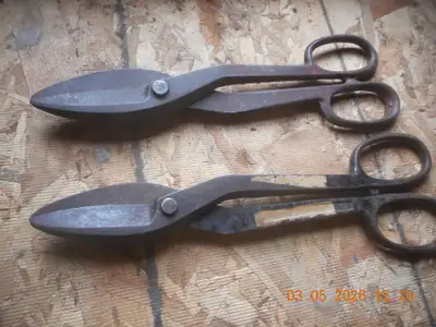 Two Pair of Tin Snips, View more