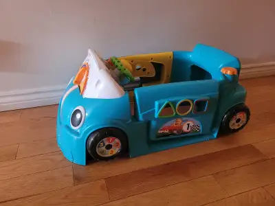 Fisher Price Laugh & Learn Crawl Around Car, English, kids toys, View more