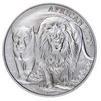 Pièce en argent/bullion silver Congo lion 1 oz 2016