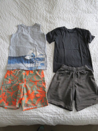 Boys sport/beach clothes bundle size 6-8 years