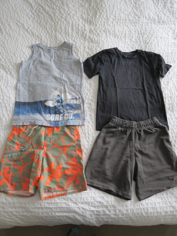 Boys sport/beach clothes bundle size 6-8 years in Kids & Youth in Vernon