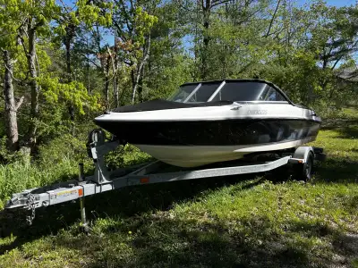 2008 Maxum 1800 MX bowrider boat with galvanized trailer. Super clean boat in mint condition. Very l...